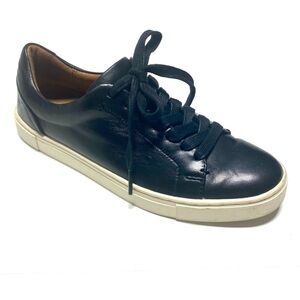 SHOP CLOSING! Frye Genuine Leather Black Low Top Sneakers